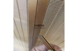 China Stainless Steel Decoration Wire Mesh Metal Partition Mesh Panel Wall supplier