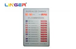 China OEM / ODM Exchange Rate Display Board Panel High Brightness For Indoor supplier