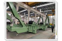 China 400T PU Roller Pipe Welding Rollers For Diameter 13m Job supplier