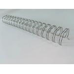 7/8 Inch Plated Coil Spiral Book Binding Steel Wire 20.6mm Thickness for sale