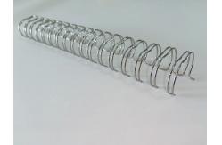 China 7/8 Inch Plated Coil Spiral Book Binding Steel Wire 20.6mm Thickness supplier
