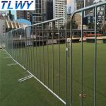 ISO9001 Portable Safety Crowd Control Barriers Anti Corrision for sale