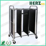 Antistatic ESD PCB Plates Storage Magazine Rack Cart Trolley Movable for sale