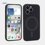 Magnetic Real Liquid Silicone Magsafe Phone Case Shockproof For IPhone 14 15 16 for sale
