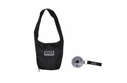 China 210D Polyester Reusable Grocery Bags Folding Shopping Bags Fold Into Pouch supplier