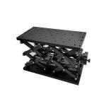 Large Stroke Manual Lab Jack High Bearing Capacity Grinding Screw Drive