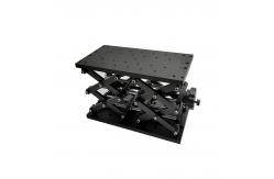 China Large Stroke Manual Lab Jack High Bearing Capacity Grinding Screw Drive supplier