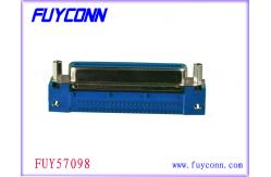China PCB Right Angel 64 Pin Centronics Female Connector without Shell supplier