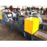 Grey 500T Bolt Adjustment Pipe Welding Rotator Steel Wheel/ Tank Turning Rolls for sale