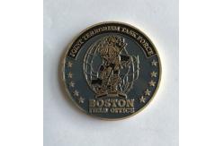 China Collector customized a commemorative gift gold plated zinc alloy challenge coins supplier