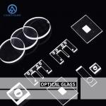 Optical Fused Quartz Window 1mm-0.05mm Ultra Thin Optical Window for sale