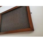 Cable Rod Architectural Wire Mesh Fabric For Facade Cladding Or Room Divider for sale