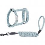 Adjustable Cat Harness Leash Set Anti Break Traction Cat Walking Products for sale