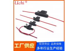 China Flame Retardant PA PA66 PP Inline Fuse Holder 16 Gauge For Automotive supplier