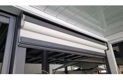 China Outdoor Window Waterproof Fabric Motorized Double Layer Zip Roller Blinds supplier