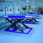 2T Small Hydraulic Table Vertical Fixed Small Engine Lift Table