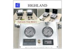 China Snow Car Hydraulic Flow Meters With Max Pressure 420 Bar Removable supplier