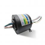 China IP44 Industrial Slip Ring Voltage 240VAC 12 Circuit 10A For Engineering Machinery for sale
