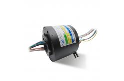 China IP44 Industrial Slip Ring Voltage 240VAC 12 Circuit 10A supplier