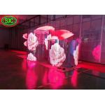 Ultra Lightweight Outdoor P3.91-P7.82 500*1000mm Cabinet Size Transparent LED Wall for sale