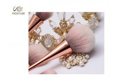 China Artificial Fiber Wool 10 In1 18.8CM Professional Brush Set supplier