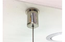 China Brass Material Suspended Display Systems / Signage Hanging Systems For Hard Ceiling supplier