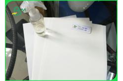 China Nature White Jumbo Roll Paper , Tear-risistant 120g Synthetic Stone Paper supplier