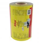 Flexible Laminated Aluminum Spice Plastic Film Roll Food Plastic Packing Film Rolls Material For Milk Powder for sale