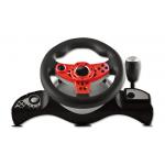 Wired Connection Video Game Steering Wheel for P4 Big Size Shape With Vibration for sale