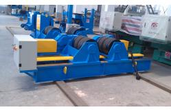 China 80 Ton Lead Screw Adjustable Tank Turning Rolls For Tank / Roller supplier