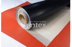 China Crowfoot Pattern PTFE Coated Fiberglass Fabric For High Temperature Insulation supplier