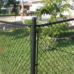 6ft Black Animal Weaving Chain Link Fence And Poles 100 Meter Roll for sale