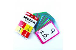 China Addition Children'S Learning Flash Cards , Playing Game Cards 90*130mm supplier