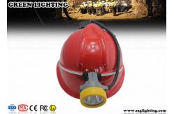 China 5.6Ah 8000lux 156Lum ATEX Approved IP68 Mining Cap Lights  With Three Chargers supplier