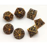 Multipurpose Resin Polyhedral Dice Moistureproof Hand Polished for sale