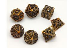 China Multipurpose Resin Polyhedral Dice Moistureproof Hand Polished supplier
