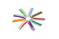 China Ortho Elastomeric Ligature Ties Elastic Ligating Modules For Class II Instruments supplier