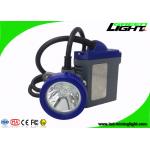 Li Ion Battery 6.6Ah LED Mining Headlamp Waterproof 10000Lux For Camping for sale