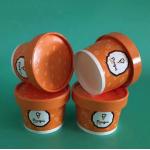 1oz To 32oz Disposable Ice Cream Cups With Lids , Paper Ice Cream Sundae Cups for sale