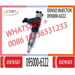 095000-6322 Neutral Common Rail Diesel Fuel Injector RE530361 RE531210 RE546783 DZ100211