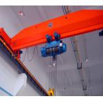 Pendent Remote 20T Single Girder Overhead Bridge Crane 380V With Electric Hoist for sale