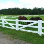 Customized 1.2m High Pvc Welded Wire Mesh Fence Animal Enclosure Post And Rail for sale