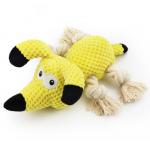 Cotton Rope Cat Chew Toys Squeaky For Teething Puppies for sale