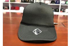China Customized Black 5 Panel Foam Back Blank Mesh Trucker Hats supplier