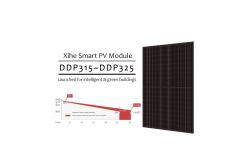 China High Efficiency Monocrystalline PV Module Half Cells Bifacial Black Solar Panel supplier