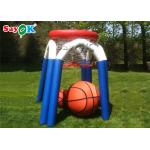 Custom Inflatable Sports Games Monster Outdoor Shooting Basketball Game With Air Blower for sale