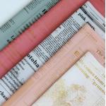 60cm*60cm Personalized Flower Wrapping Paper with Fashion Flower Letter Print