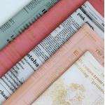 60cm*60cm Personalized Flower Wrapping Paper with Fashion Flower Letter Print for sale