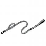 Pet Explosion Proof Reflective Leash Double Handle Nylon Tactical Dog Leash