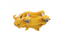 China Steel Hydraulic Quick Hitch Coupler Customized For Hyundai Mini Excavators supplier